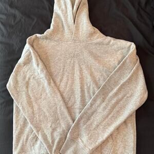 Grey hoodie with embroidered GAP logo